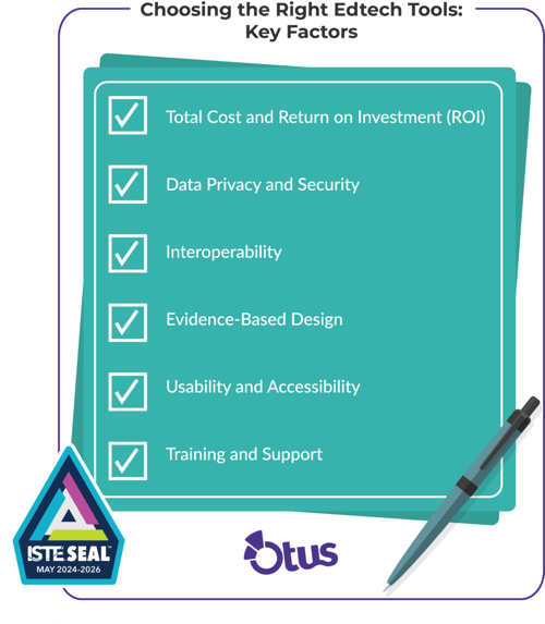 Choosing the Right Edtech Tools: Key Factors