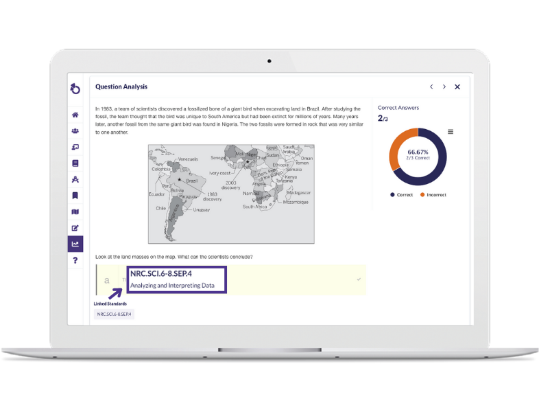 Asessment Analytics Standards Question Alignment - Otus