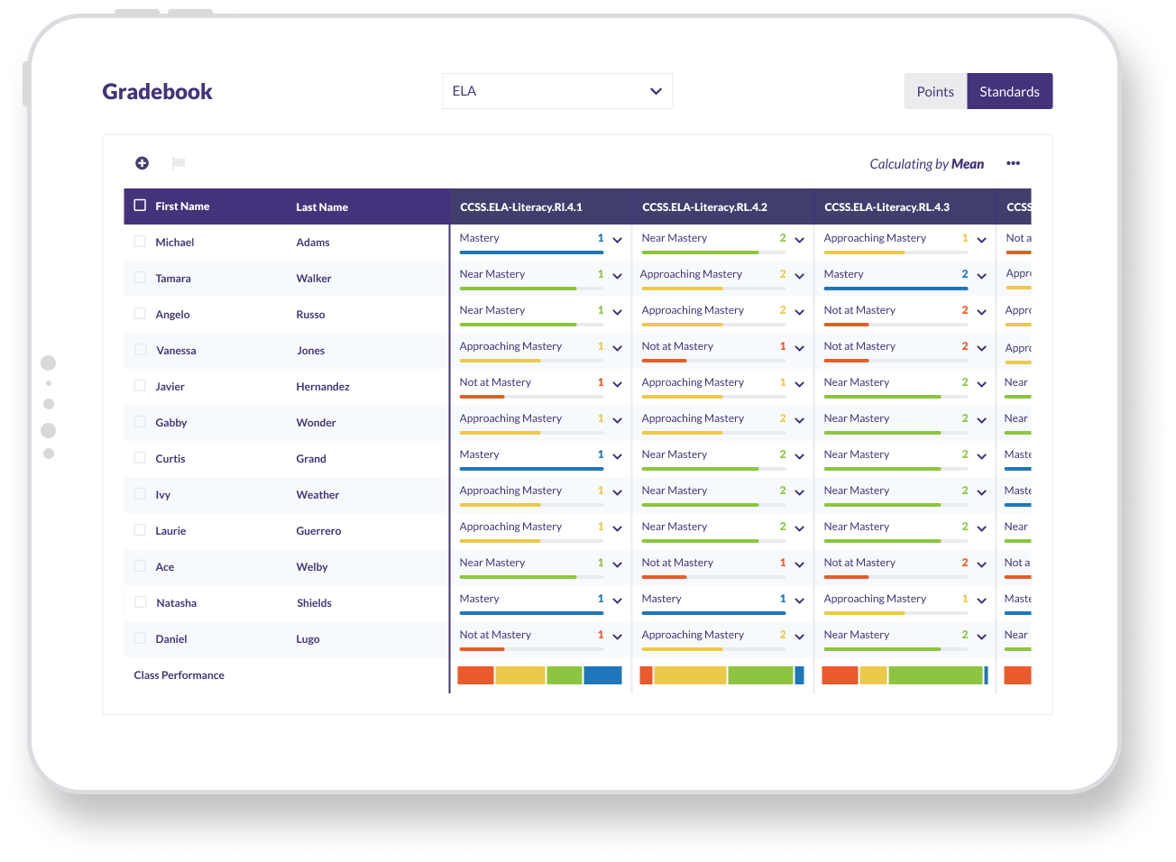 Otus Gradebook