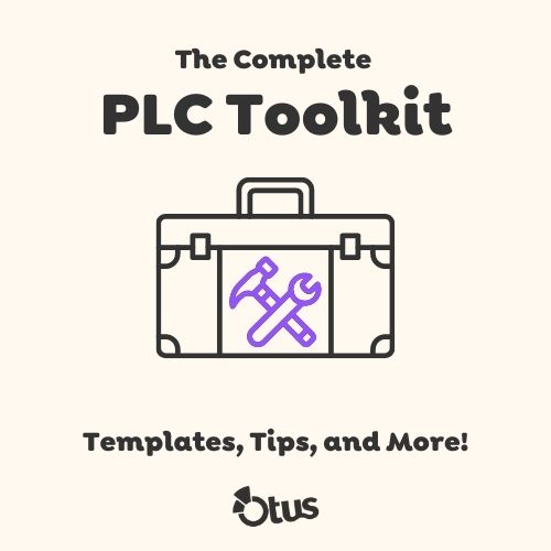 A downloadable PLC toolkit that includes templates, tips, and more