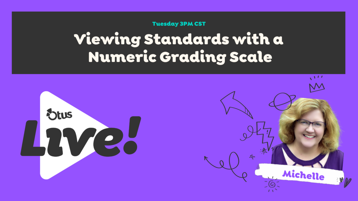 View Standards with a Numeric Grading Scale