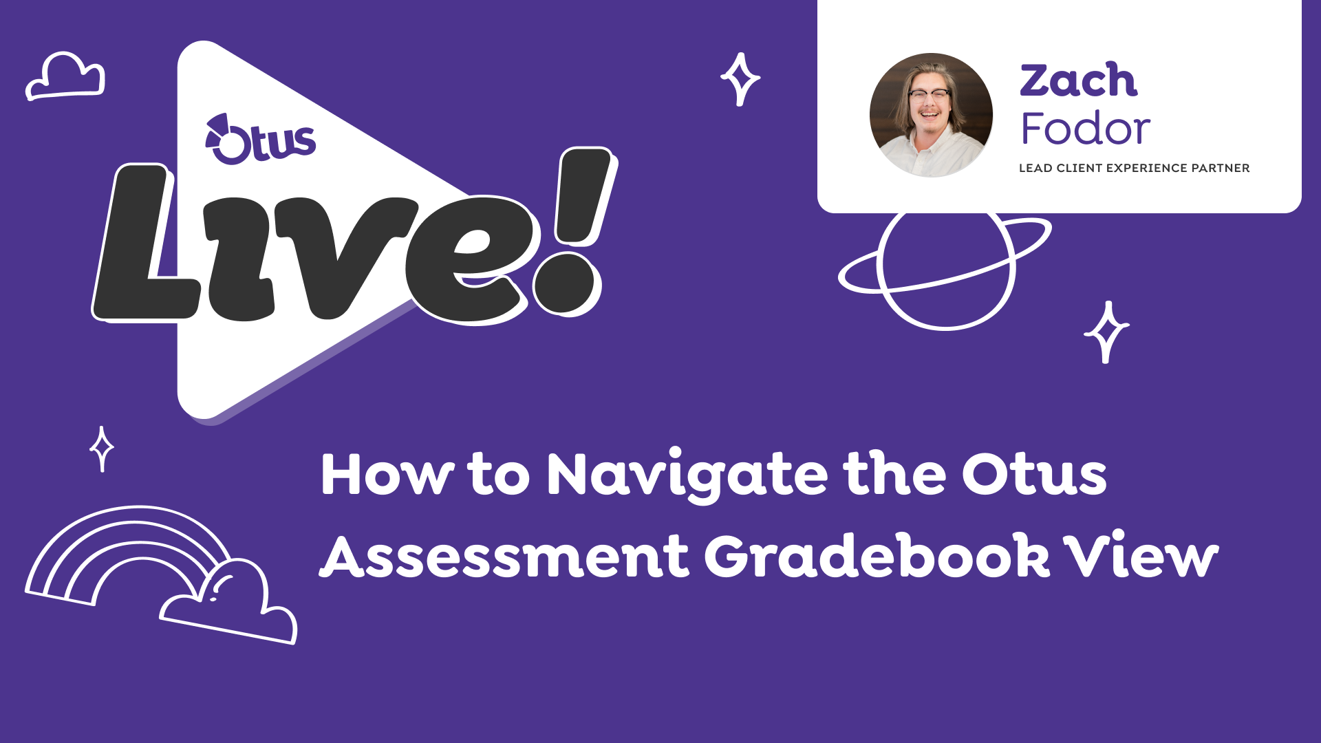 How to Navigate the Otus Assessment Gradebook View