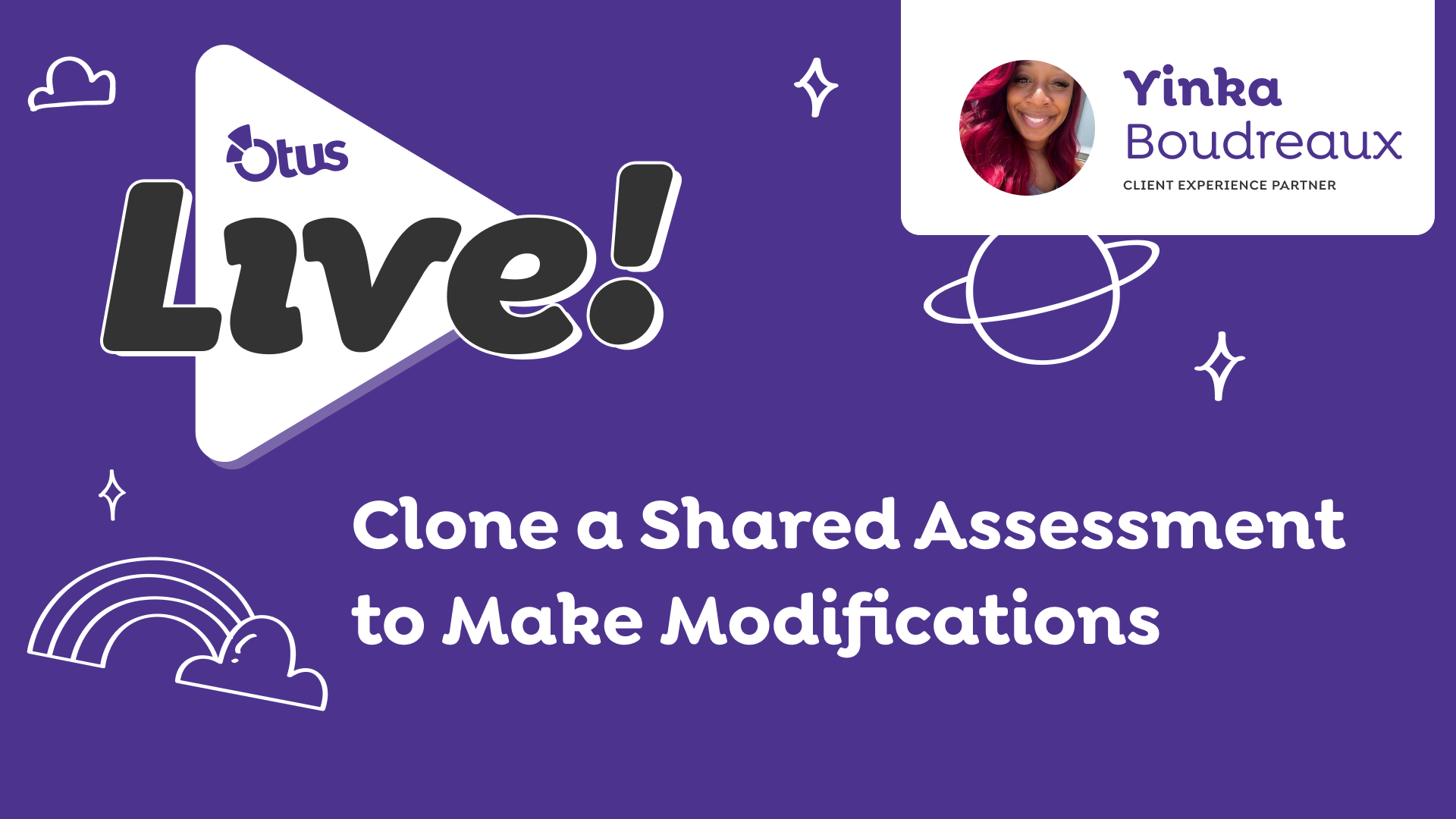 Clone a Shared Assessment to Make Modifications