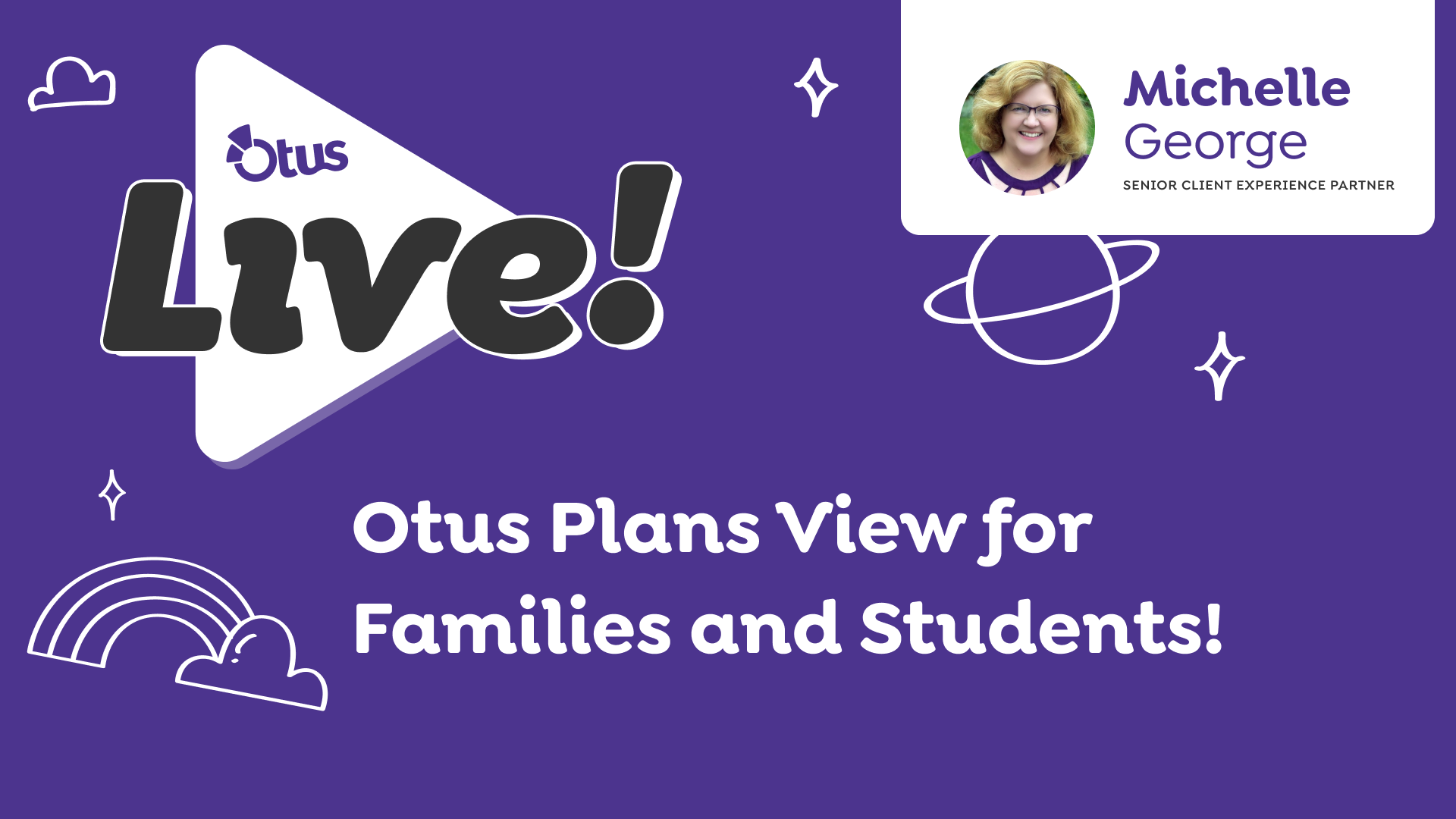 Otus Plans View for Families and Students