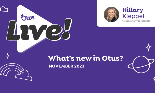 What’s New in Otus – November
