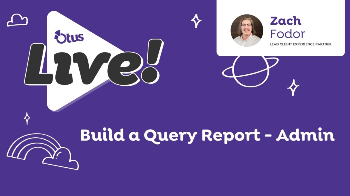 How to Build a Query Report