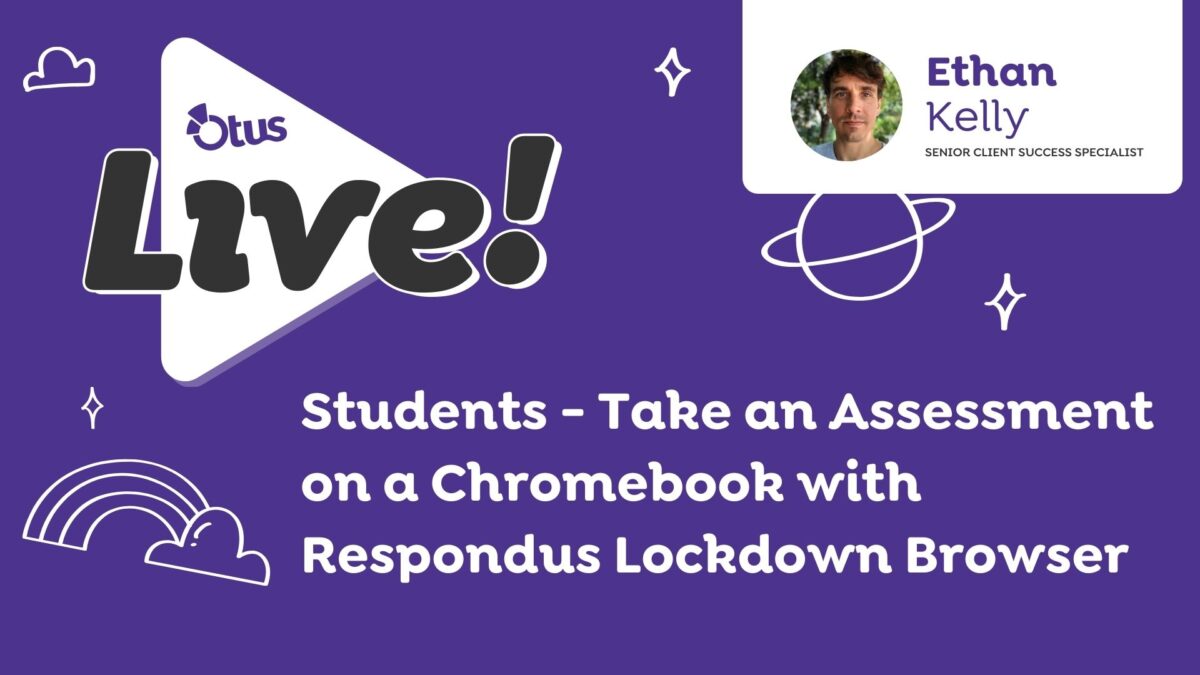 Student Guide: Take an Assessment on a Chromebook with Respondus Lockdown Browser