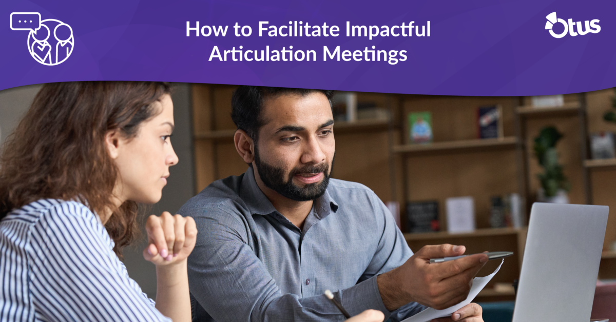 How to Facilitate Impactful Articulation Meetings at End of School