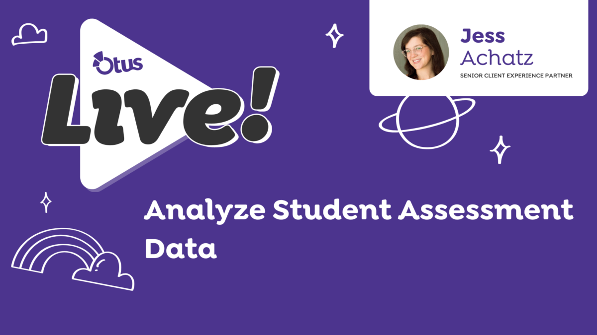 Analyze Student Assessment Data