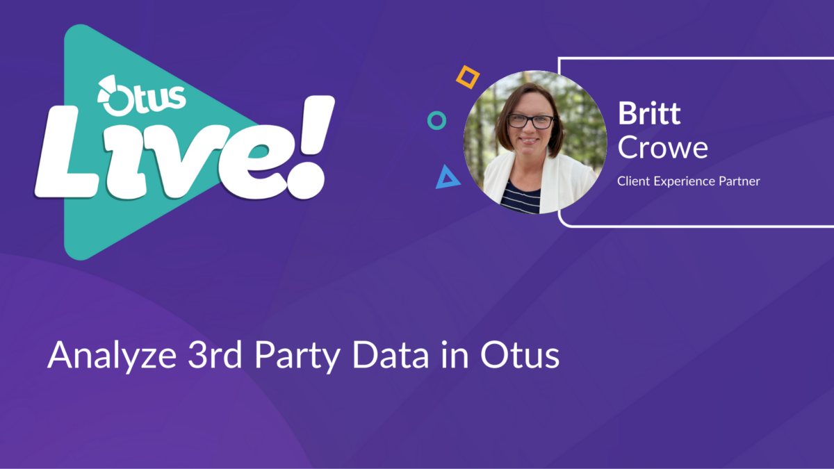 Analyze 3rd Party Data in Otus