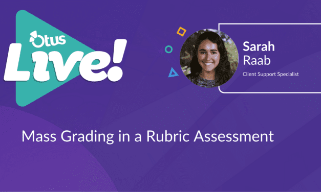 Mass Grading in a Rubric Assessment